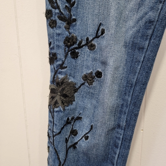 DRIFTWOOD Jackie Embroidered Skinny Jeans Size 25 - Picture 5 of 9